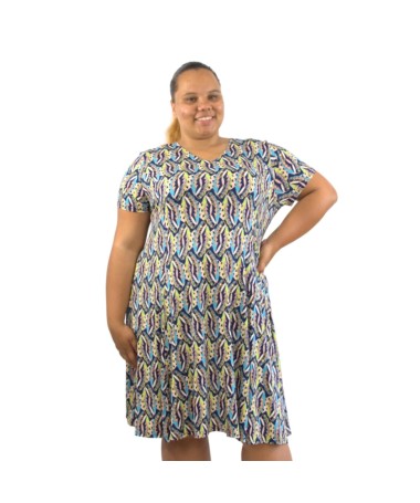 Robe casual Naya Taille 46 au 56